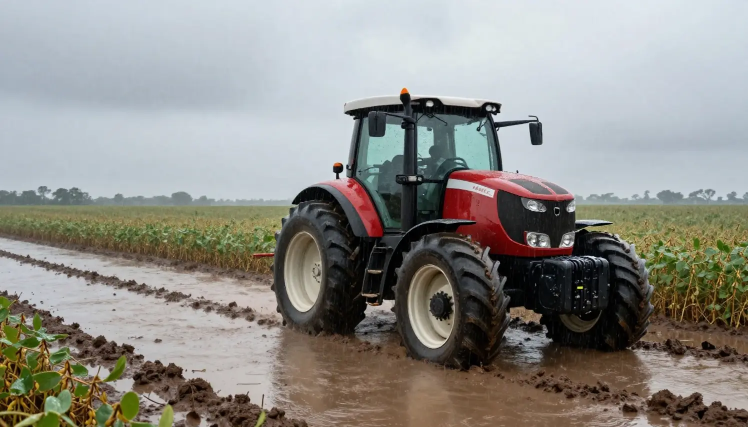 Previsão do tempo: Chuvas persistentes atrasam colheita de soja em Mato Grosso